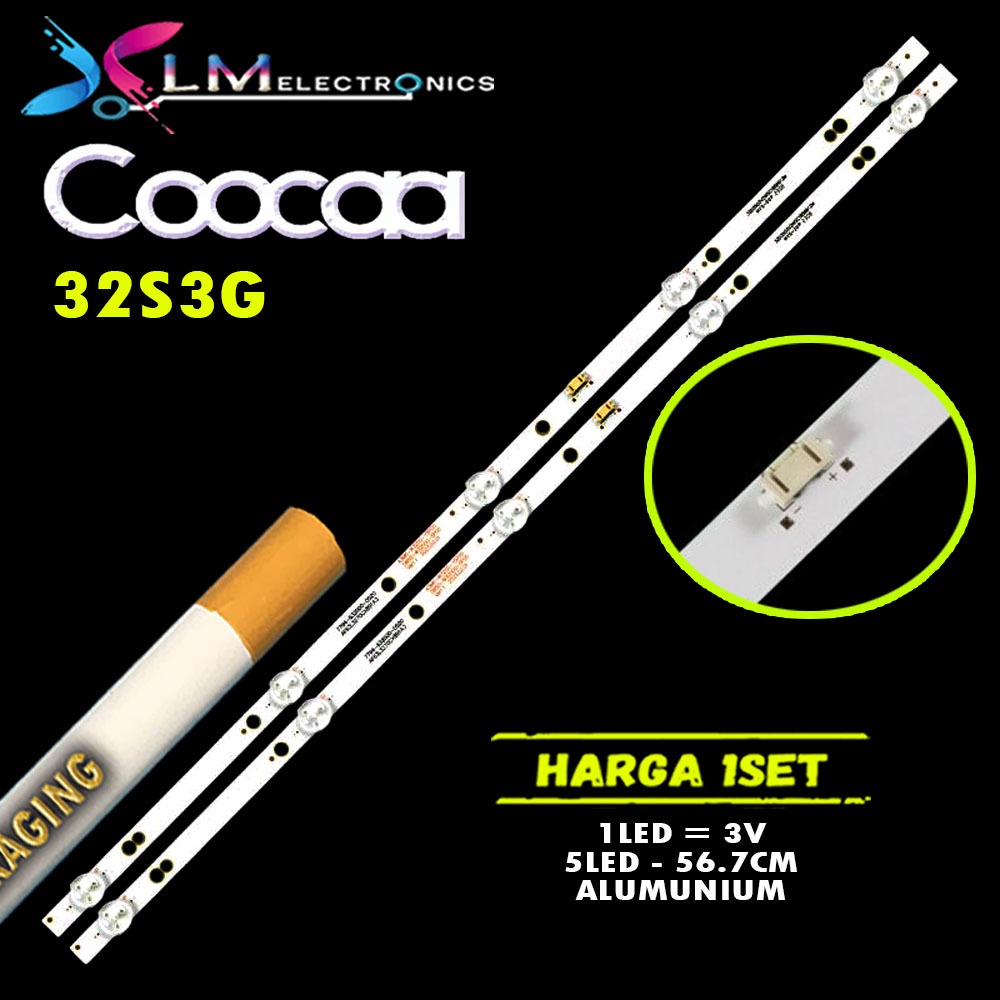 BACKLIGHT TV LED COOCAA 32S3G BACKLIGHT COOCA COOCAA COCA KOKA 32S3G