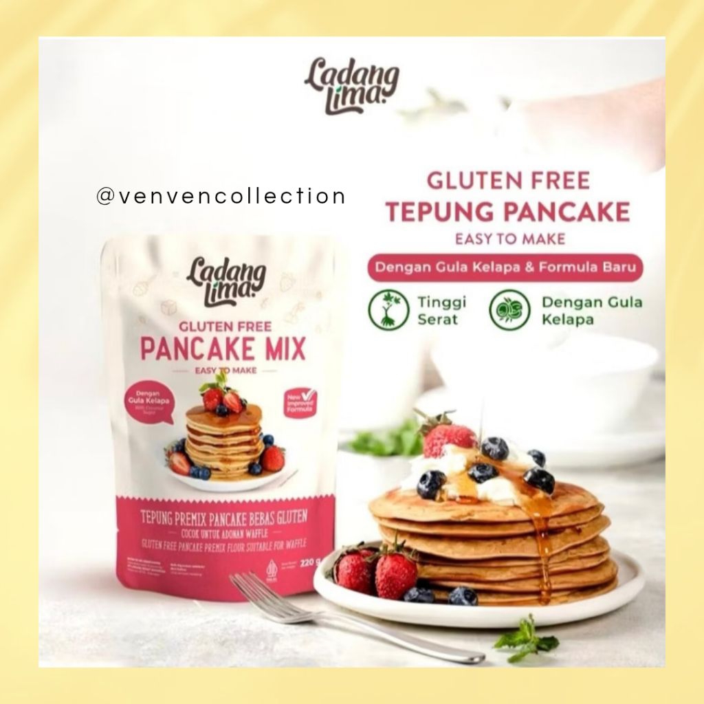 

Tepung Premix Pancake Gluten Free BPOM dan Halal MUI