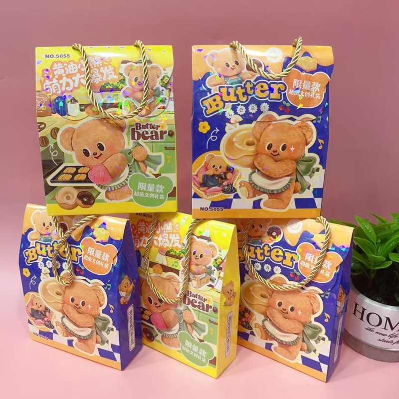 

Butter Bear Set Mystery Box (Isi Notes (3), Pulpen (2), Sticker (2), Pinset) ATK Anak Sekolah