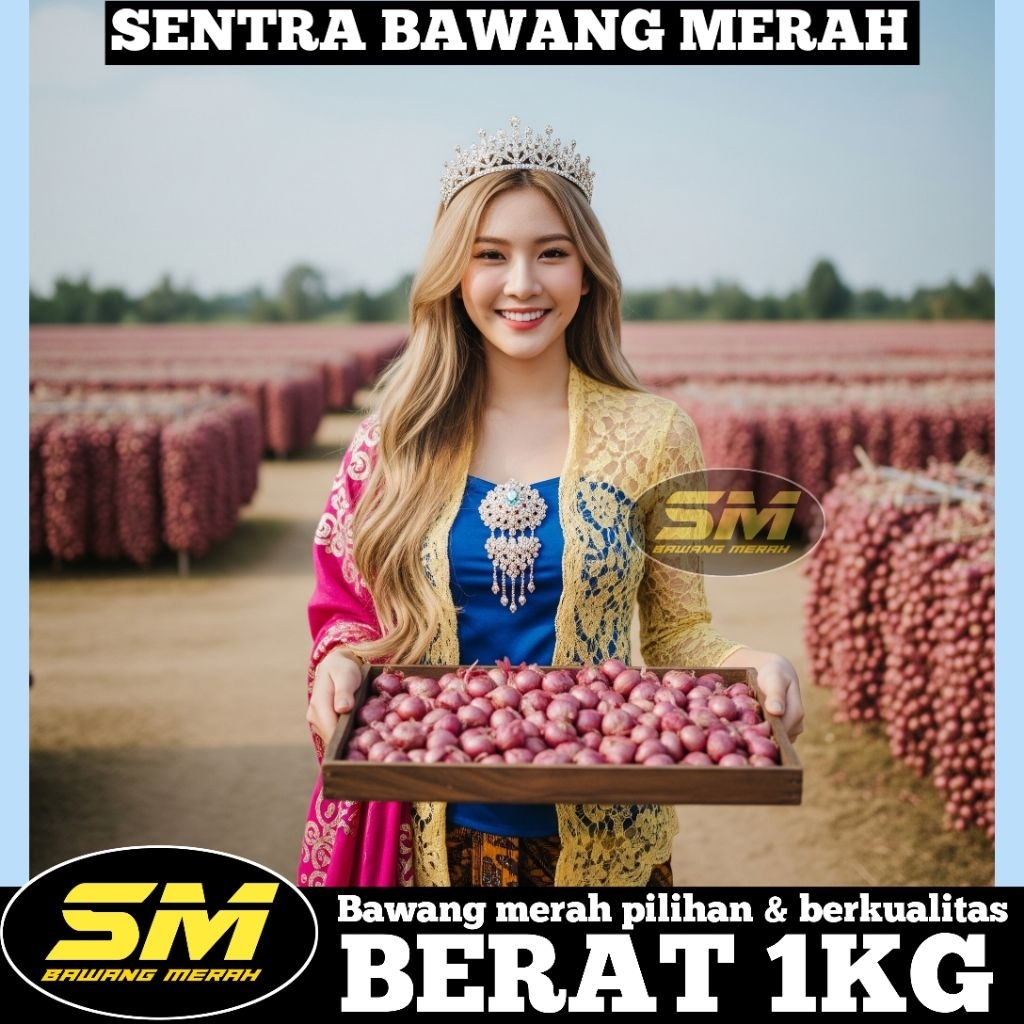 

BAWANG MERAH NGANJUK 1KG KUALITAS BAGUS