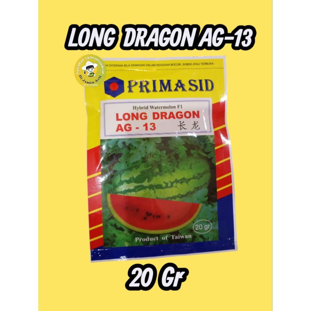 

Semangka Long Dragon Ag-13 Primasit 20 Gr
