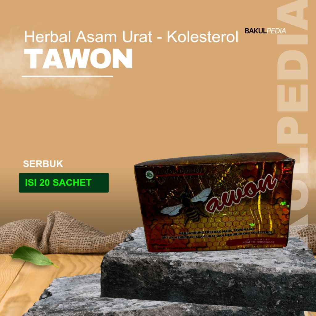 

Serbuk ramuanherbalTawon bantu turunkankolesterol&asamurat