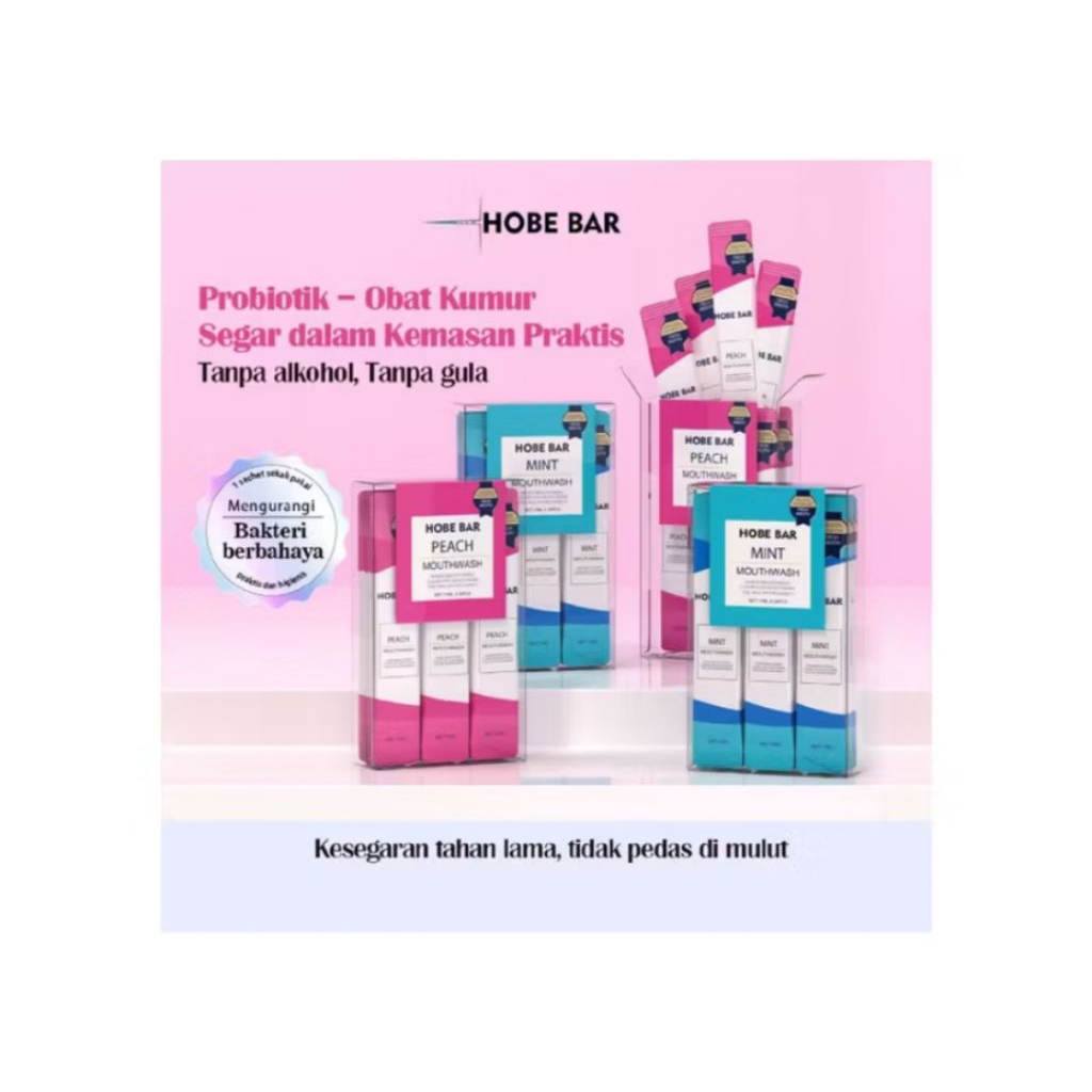 

hobe bar mint. hobe bar peach