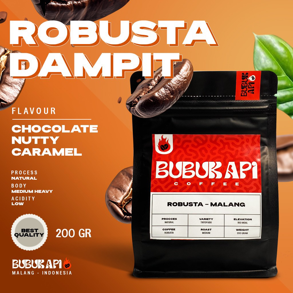 

Kopi Bubuk Robusta Dampit Tirtoyudo
