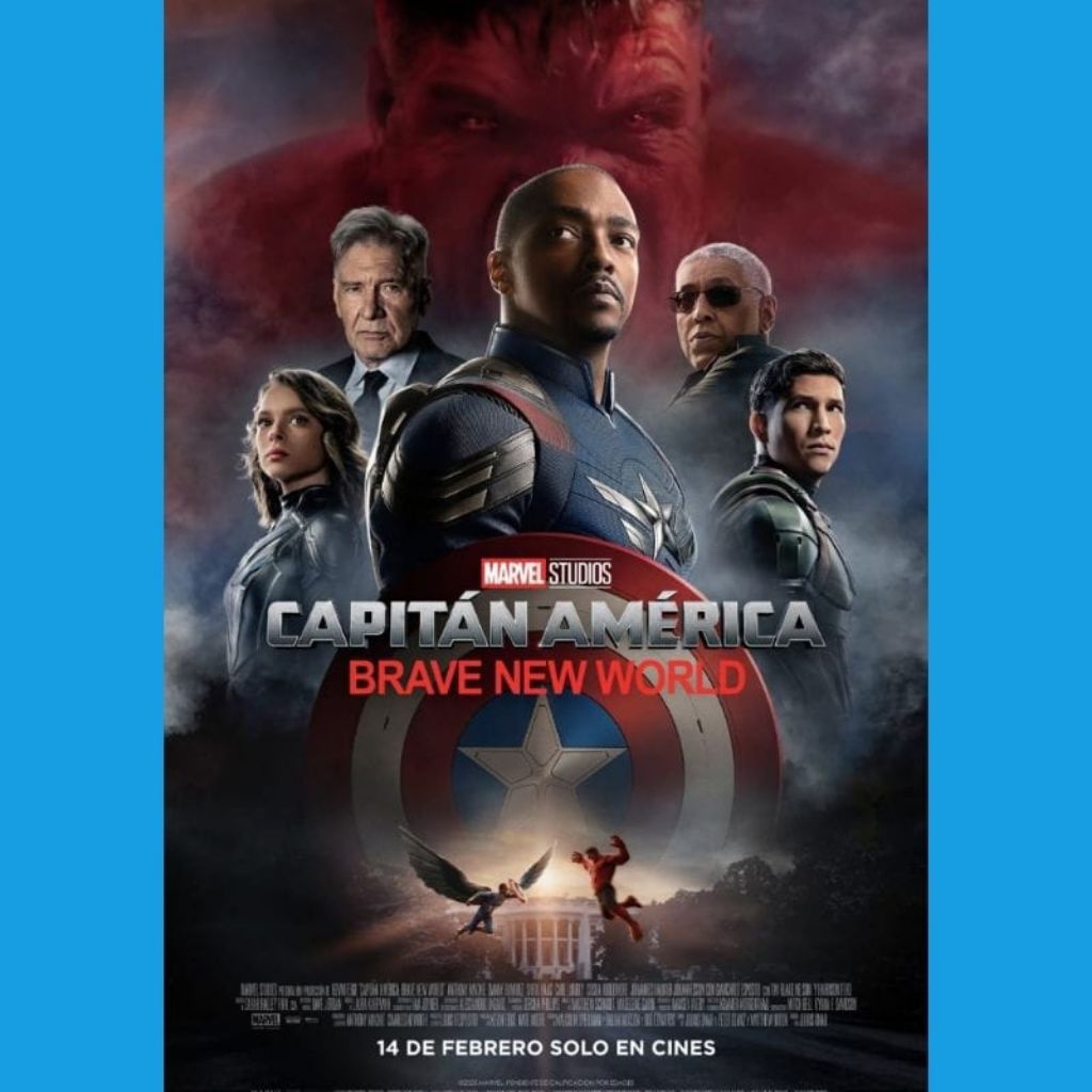 DVD captain America brave New world 2025