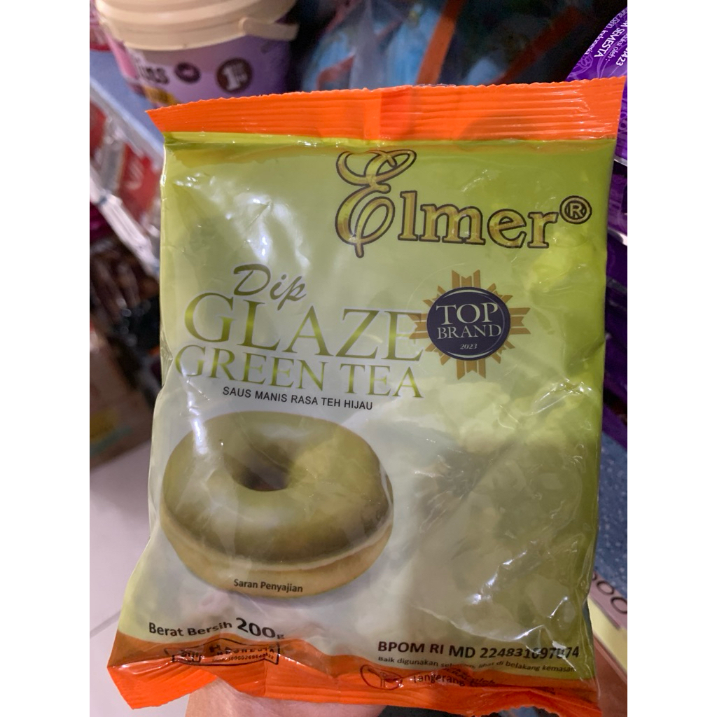 

Elmer glaze greentea 200gr