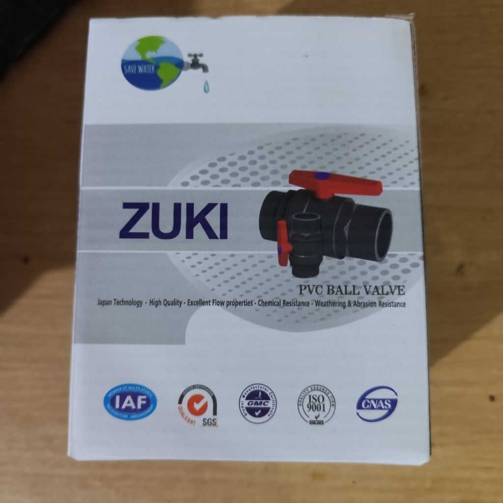 Ball valve zuki 1,5"