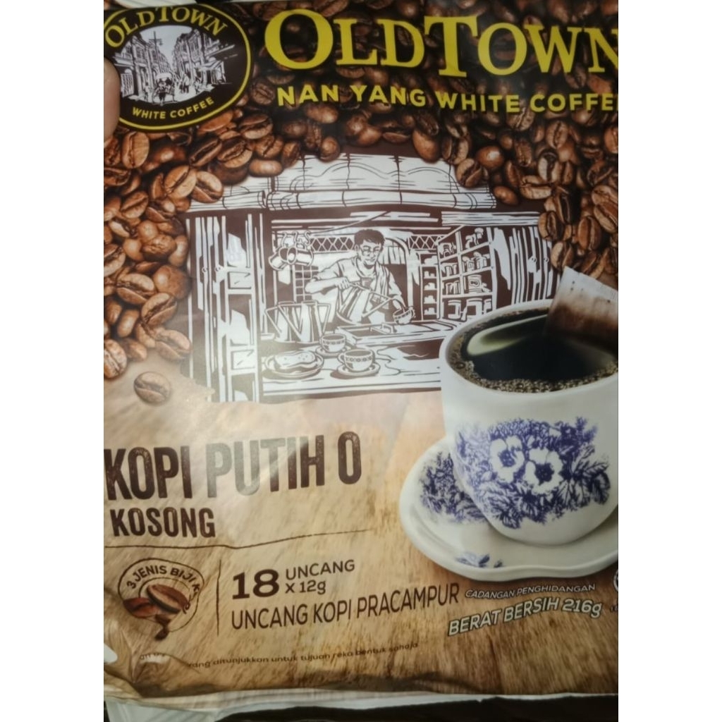 

kopi oldtown old town white coffee roasted kosong kopi O