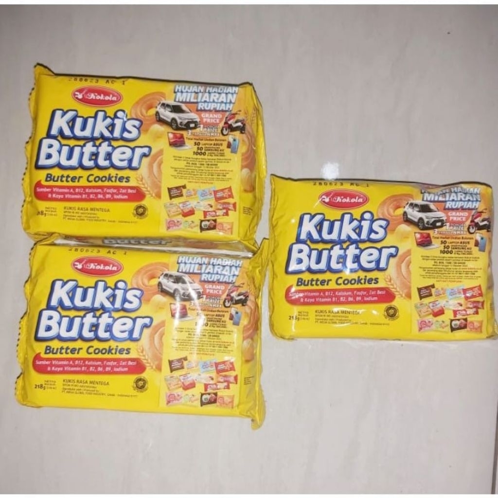 

Kukis Kokola Rasa Mentega 218gr