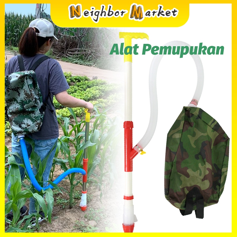 25 Kg Alat pemupuk Alat Tabur pupuk Padat ckempu kocor ALAT SIRAM KOCOR TANAMAN PUPUK /Tas Ransel Ko