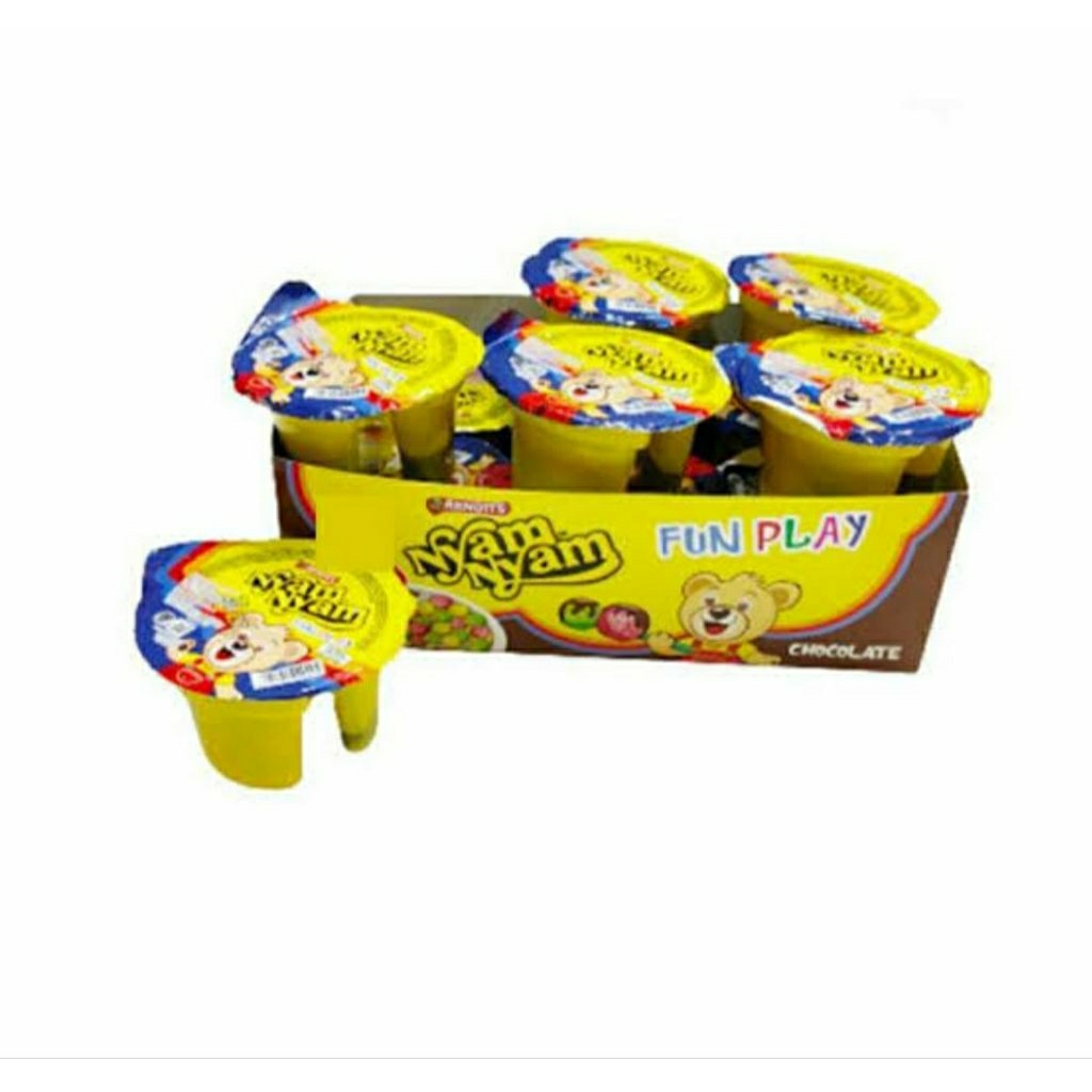 

Nyam Nyam Fun Play Chocolate ( isi 12pcs /11gr )