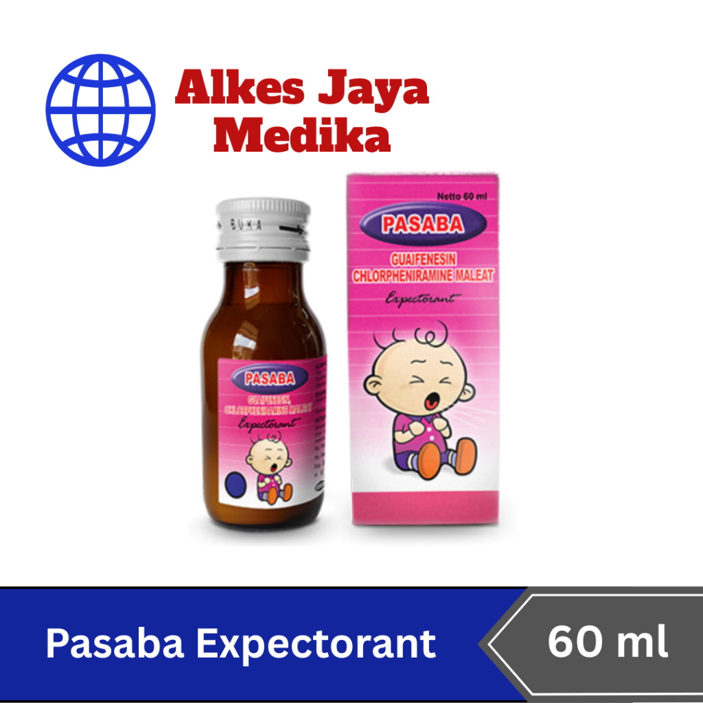 Pasaba Syrup Expectorant 60 ml - Obat Batuk Berdahak