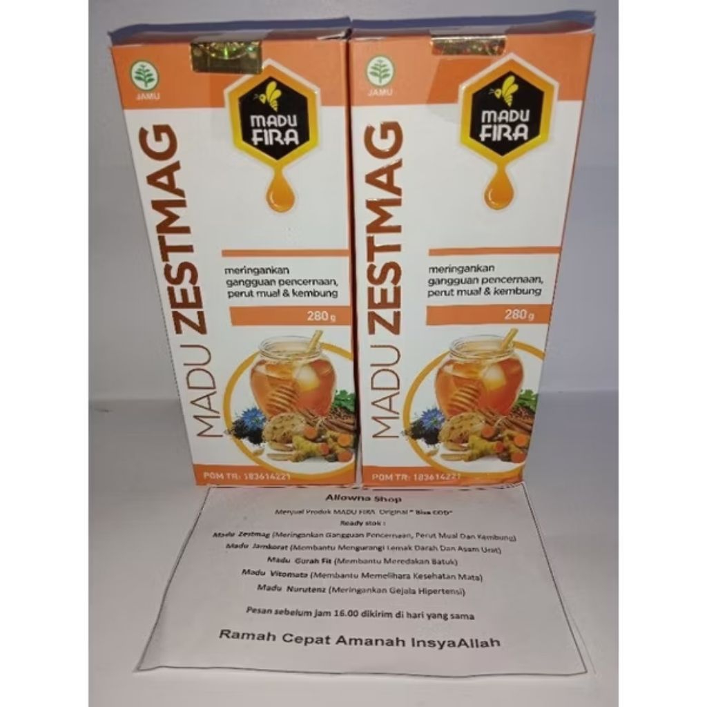 Obat Maag Herbal Alami – Madu ZESTMAAG 280gr