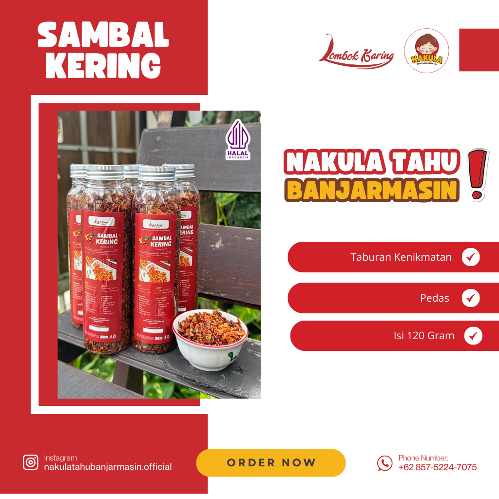 

SAMBAL KERING | Nakula Tahu Banjarmasin