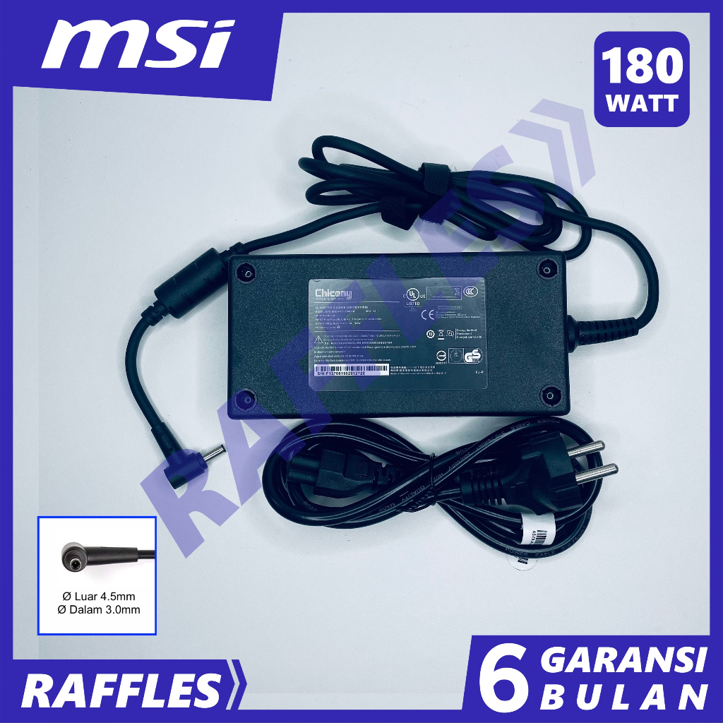 Adaptor Charger MSI Katana GF66 11UC 11UD 11UE 11UG 12UC 12UD 12UE