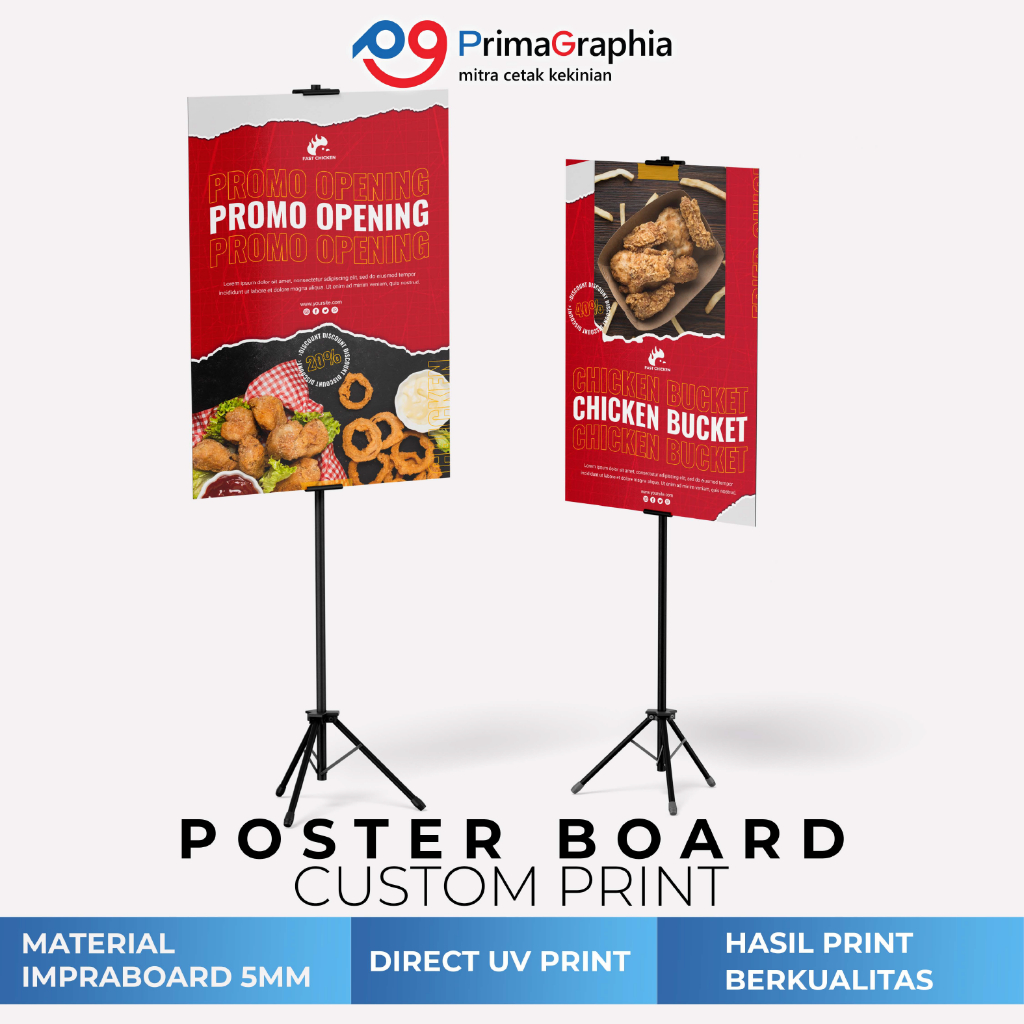 Cetak ImpraBoard | Poster Board Custom File Sendiri