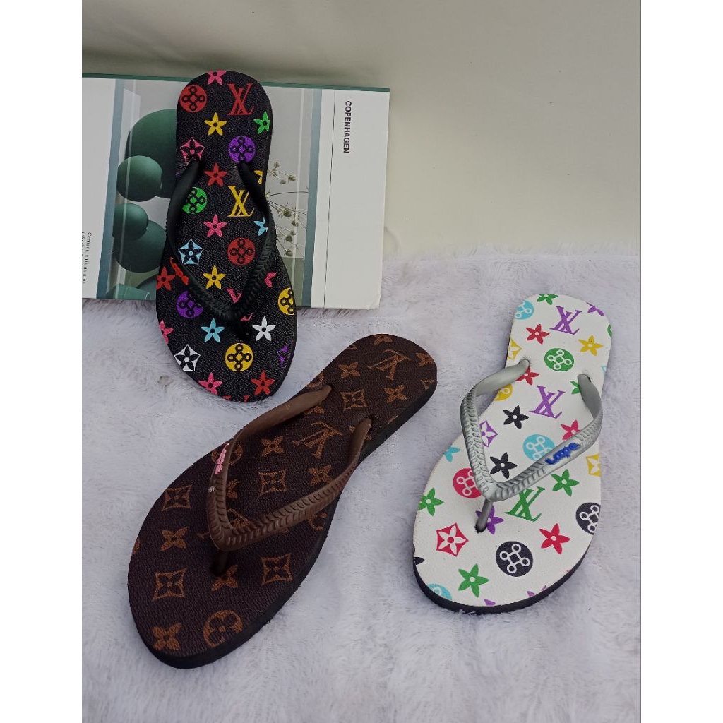 Loope Lv - Sandal Wanita Japit Spon Original