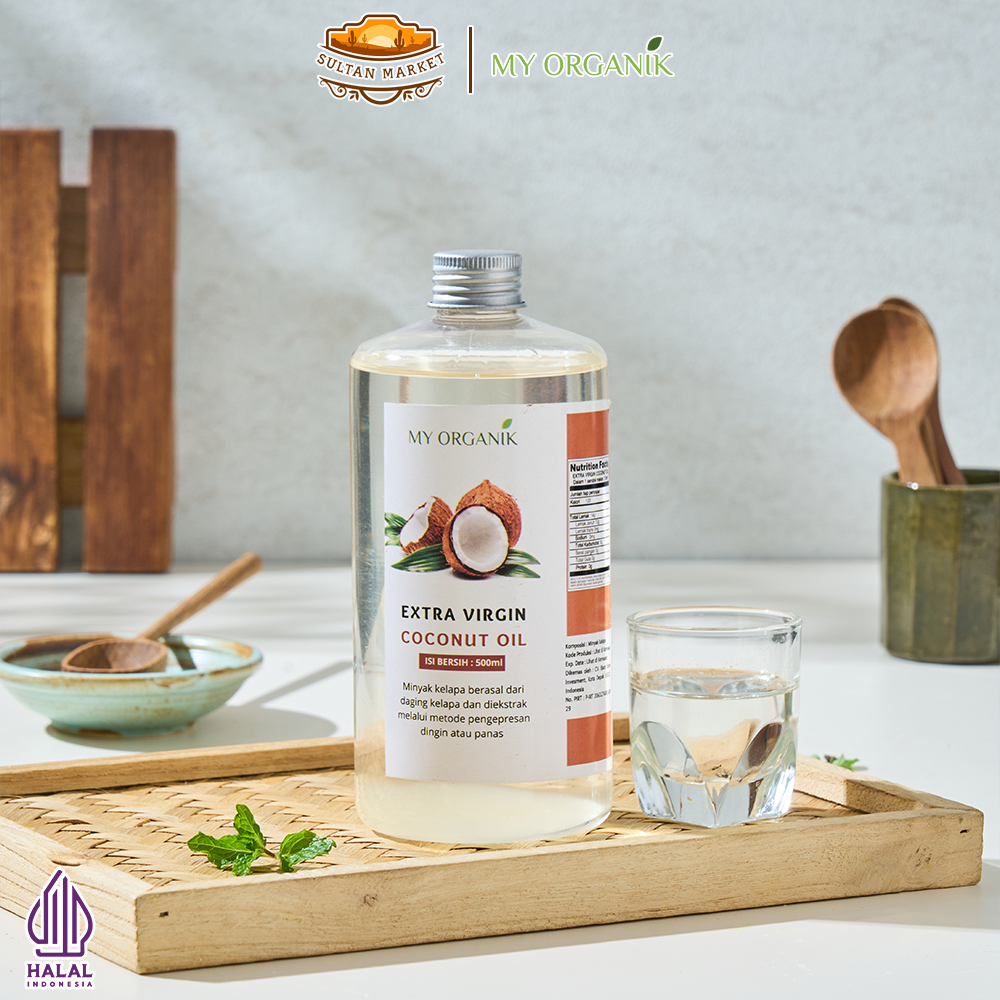 

My Organik Virgin Coconut Oil Minyak Kelapa VCO 100% EXTRA VIRGIN COCONUT OIL 500ml