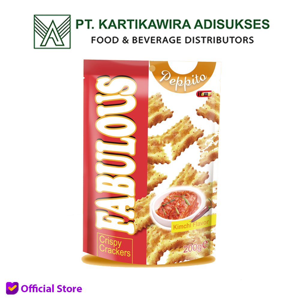 

Peppito Crackers Kimchi Flavor 200gram
