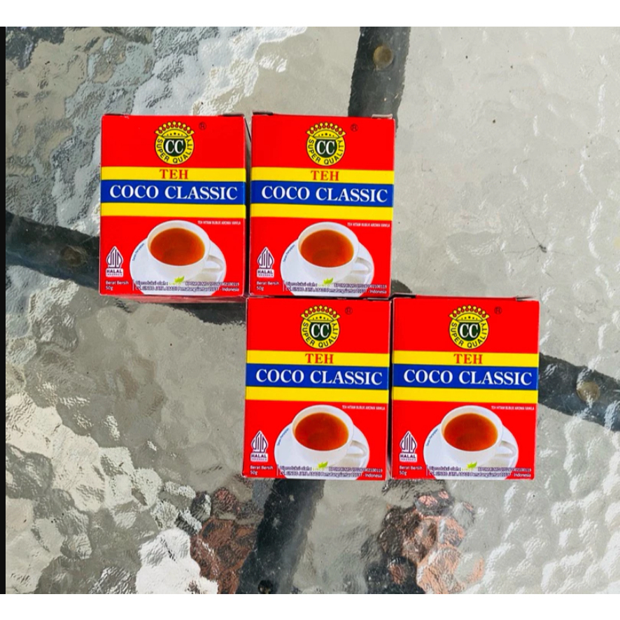 

Teh Coco Classic Bubuk Aroma Vanilla isi Kemasan 50 Gram Murah & Hemat - Original