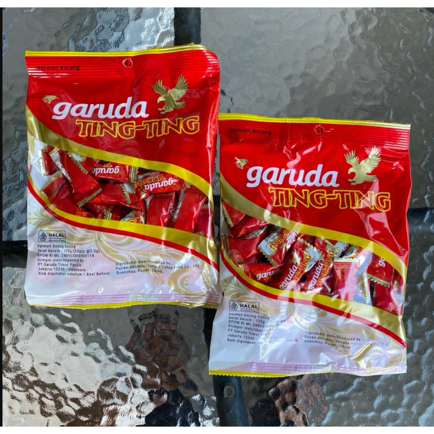 

Garuda Ting-Ting Permen Enting Enting Isi 50 Pcs Kemasan 125 gram Murah & Hemat