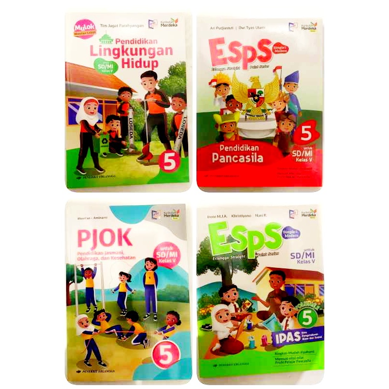 

BUKU PAKET KELAS 5 SD PENERBIT ERLANGGA KURIKULUM MERDEKA