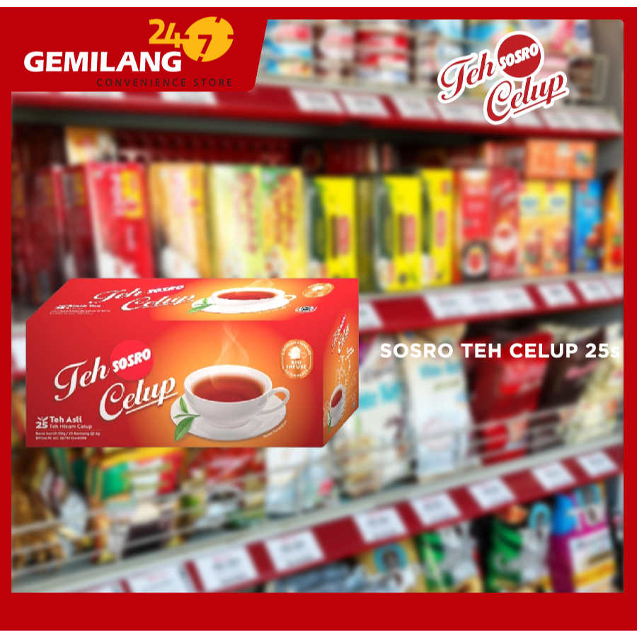 

SOSRO TEH CELUP 25s TEH INSTAN