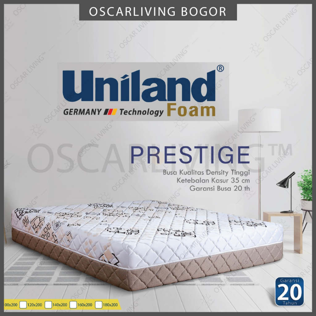 Kasur Uniland Foam Prestige Kasur Busa Tebal 35Cm [Khusus Jabodetabek KOTA]
