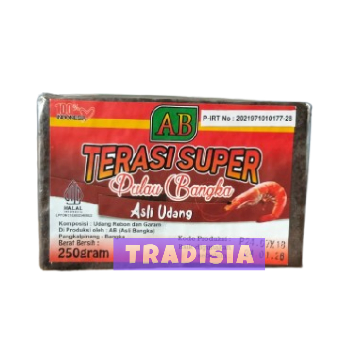 

Terasi AB Super Bangka 250 gram
