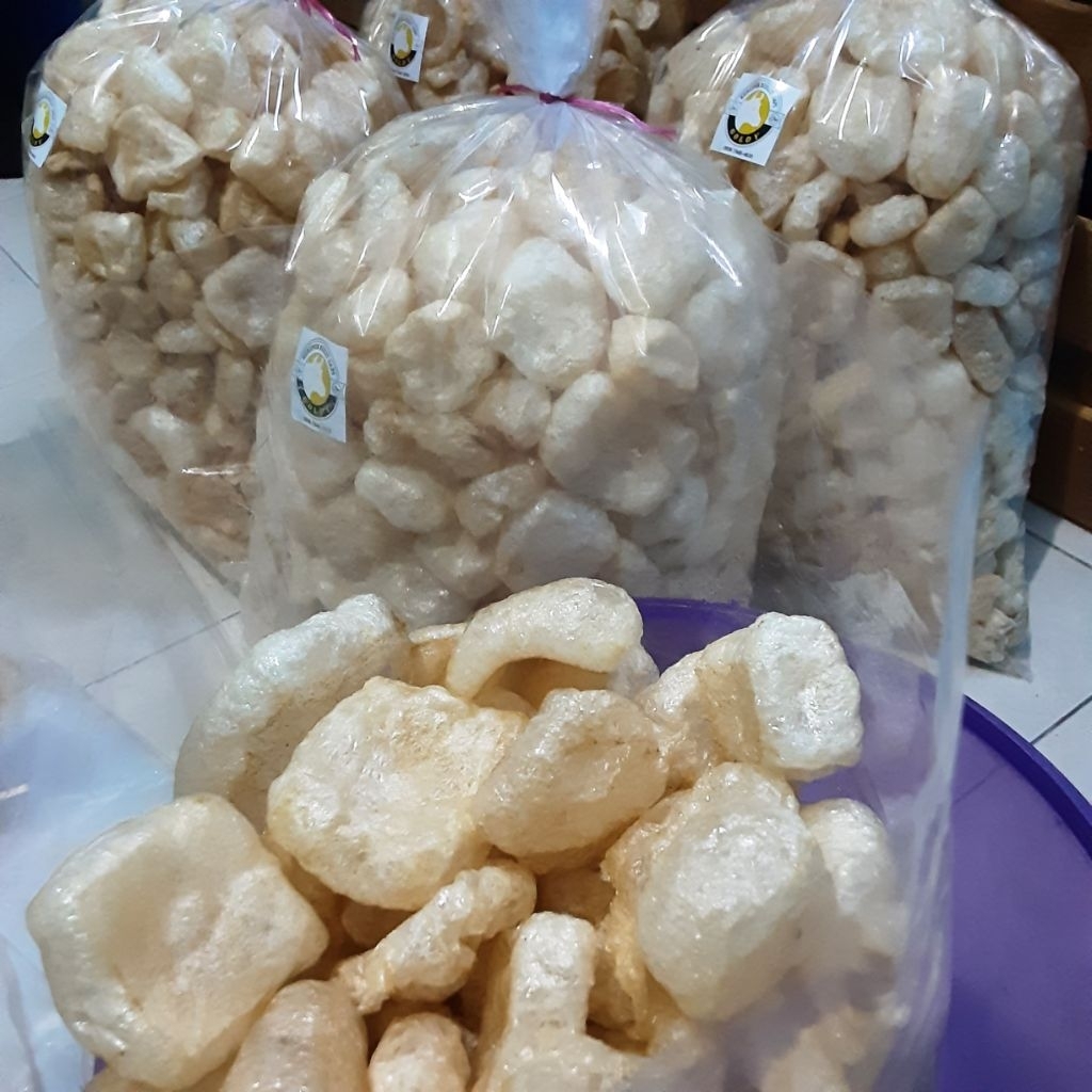 

Kerupuk kulit sapi asli 2kg