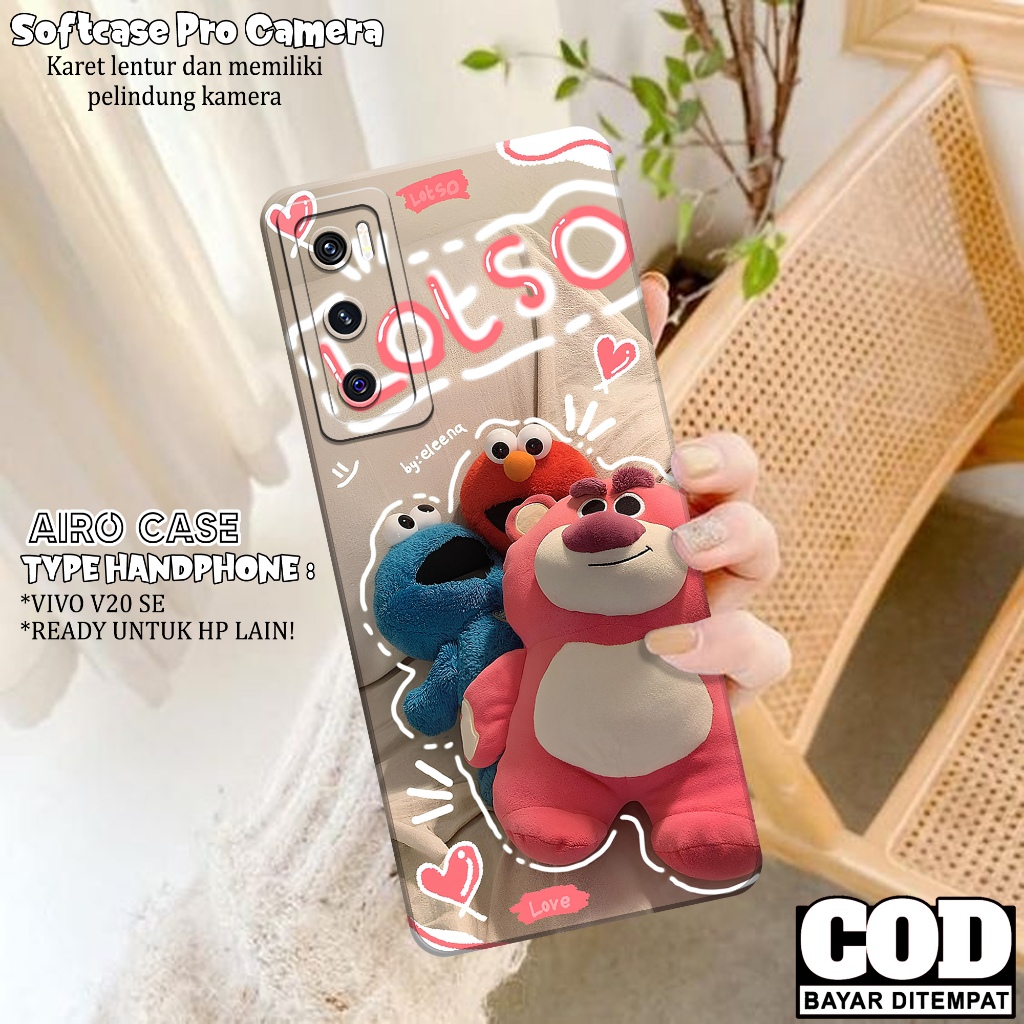 Softcase VIVO V20 SE Terbaru Case VIVO V20 SE Fashion Case KARTUN Casing VIVO V20 SE Kesing VIVO V20