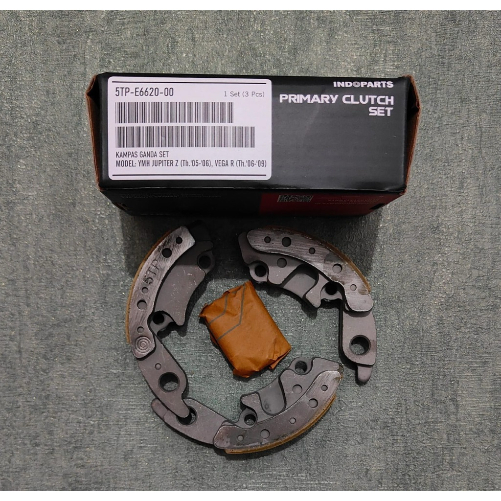kampas ganda jupiter z/kampas ganda jupiter z 2005-2006/ kampas ganda Vega R new INDOPARTS
