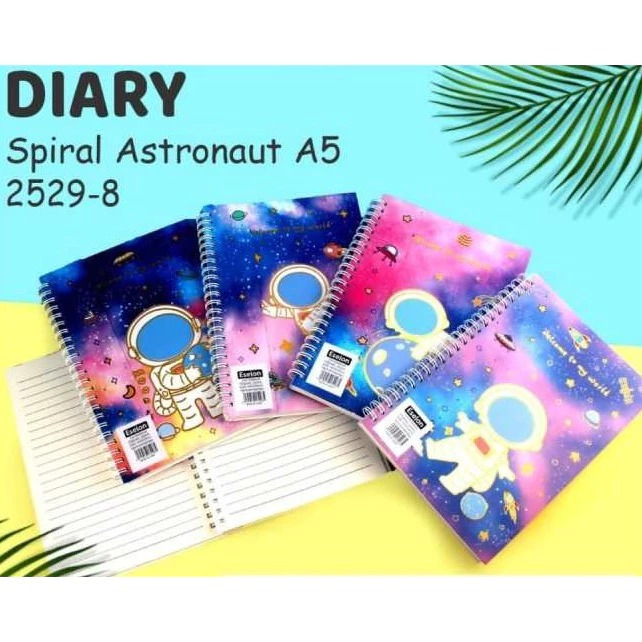 

FANCY - BUKU SPIRAL ESELON UKURAN A5 2529-8 MOTIF ASTRONOT
