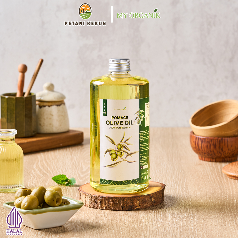 

My Organik Minyak Zaitun Pomace Olive Oil 500ml Minyak Zaitun Untuk Masak Cooking Oil