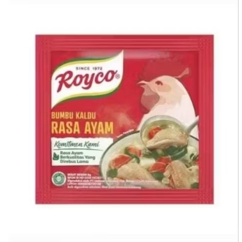 

1 dus ROYCO penyedap rasa ayam & sapi (isi 48 renceng)