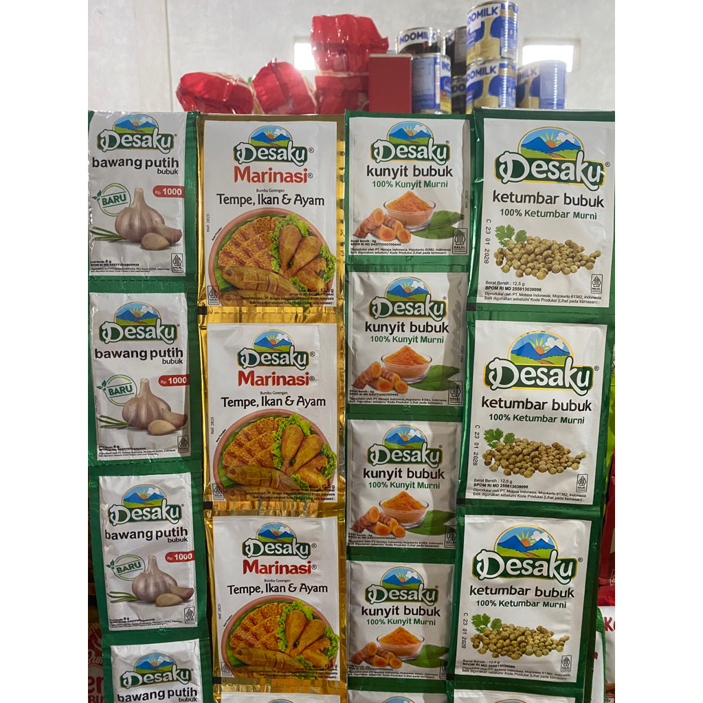 

MARINASI/Desaku Bumbu/Ketumbar bubuk/Marinasi/Kunyit bubuk/Bawang Putih Bubuk