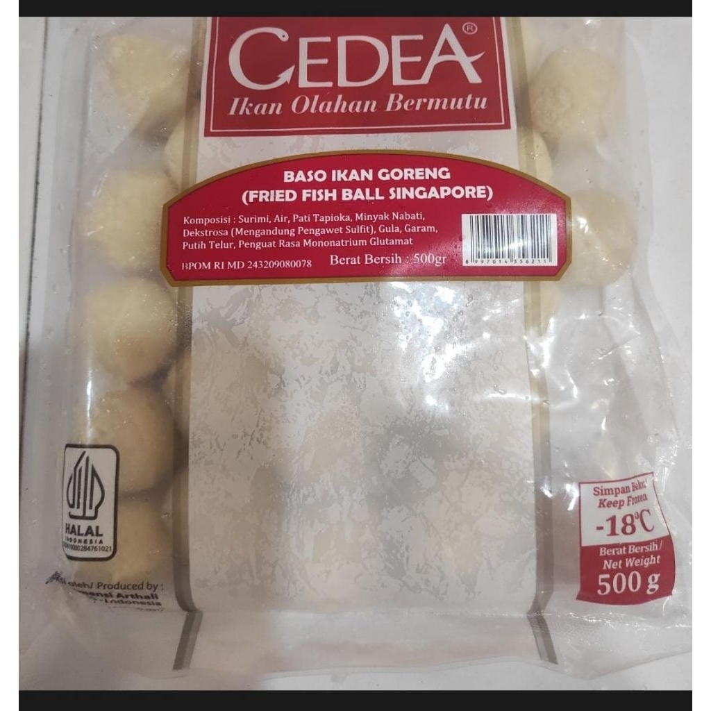

Cedea bakso ikan goreng