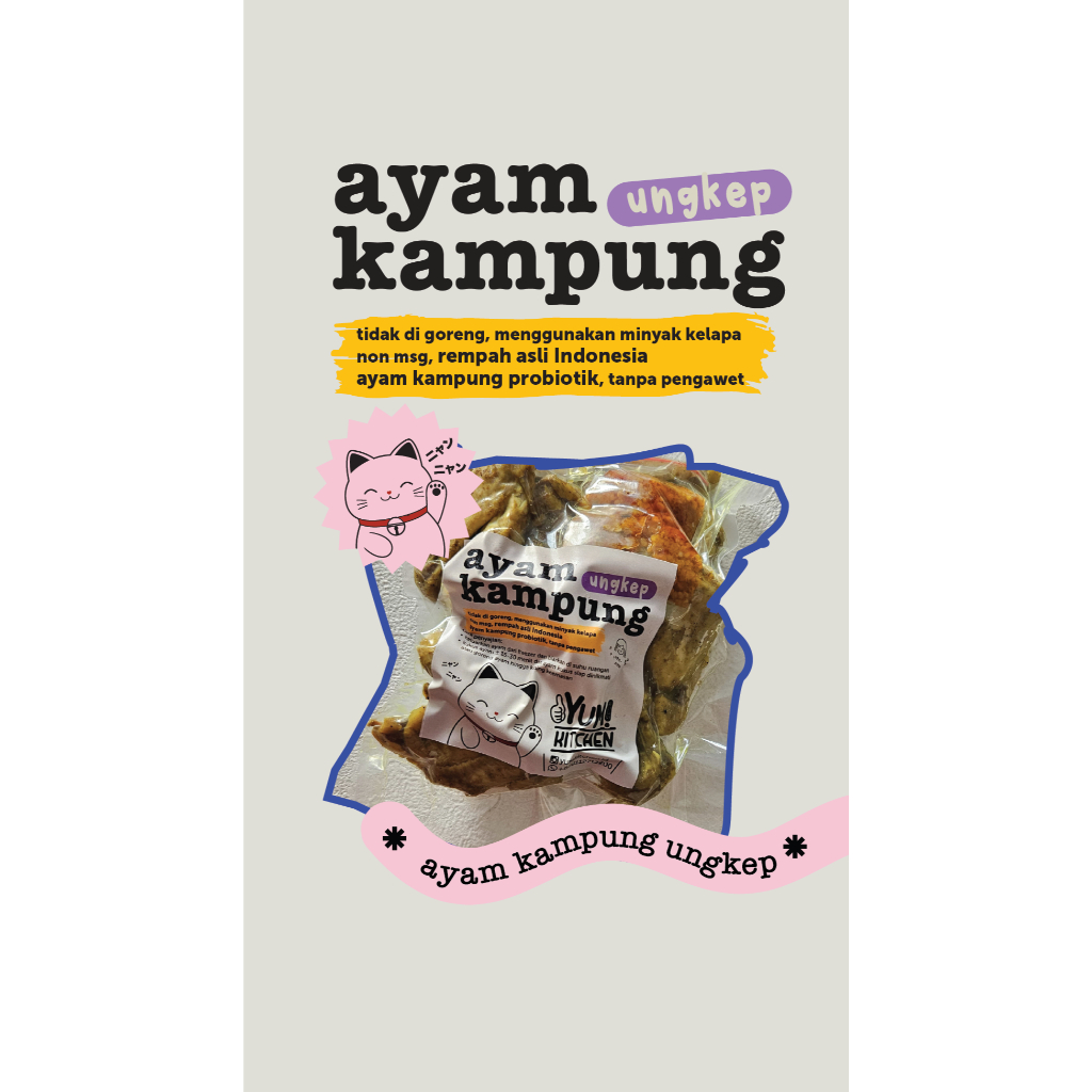 

Ayam Kampung Ungkep / Ayam Ungkep / Ayam Kampung Frozen / Ayam Goreng Frozen/ Ayam Ungkep