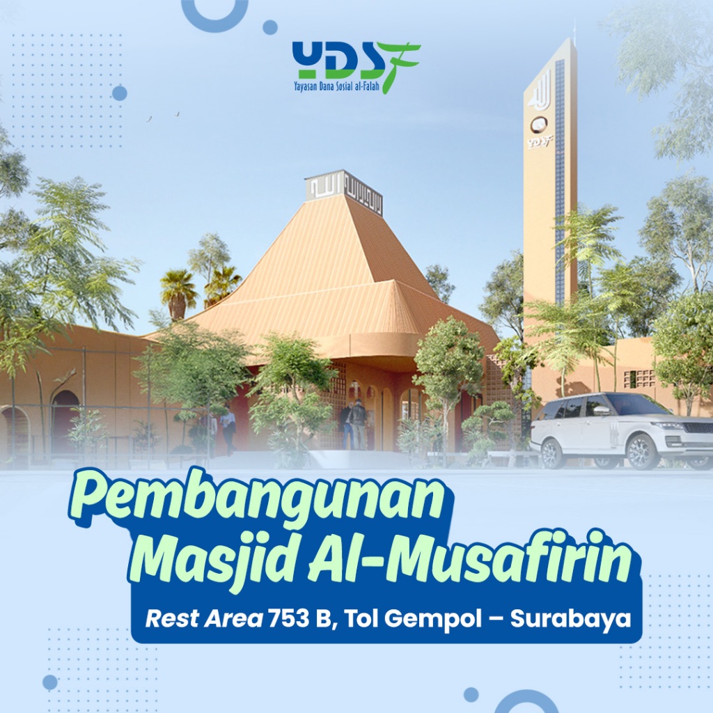Donasi Pembangunan Masjid Rest Area 753 B Tol Surabaya - Gempol