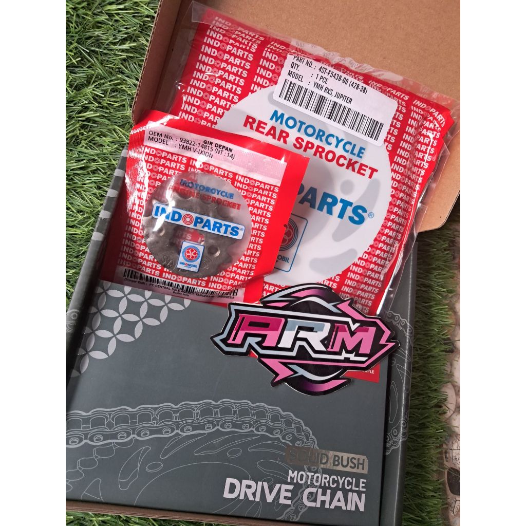 GEAR SET YAMAHA JUPITER MX NEW 135 INDOPART GEAR PAKET MXN