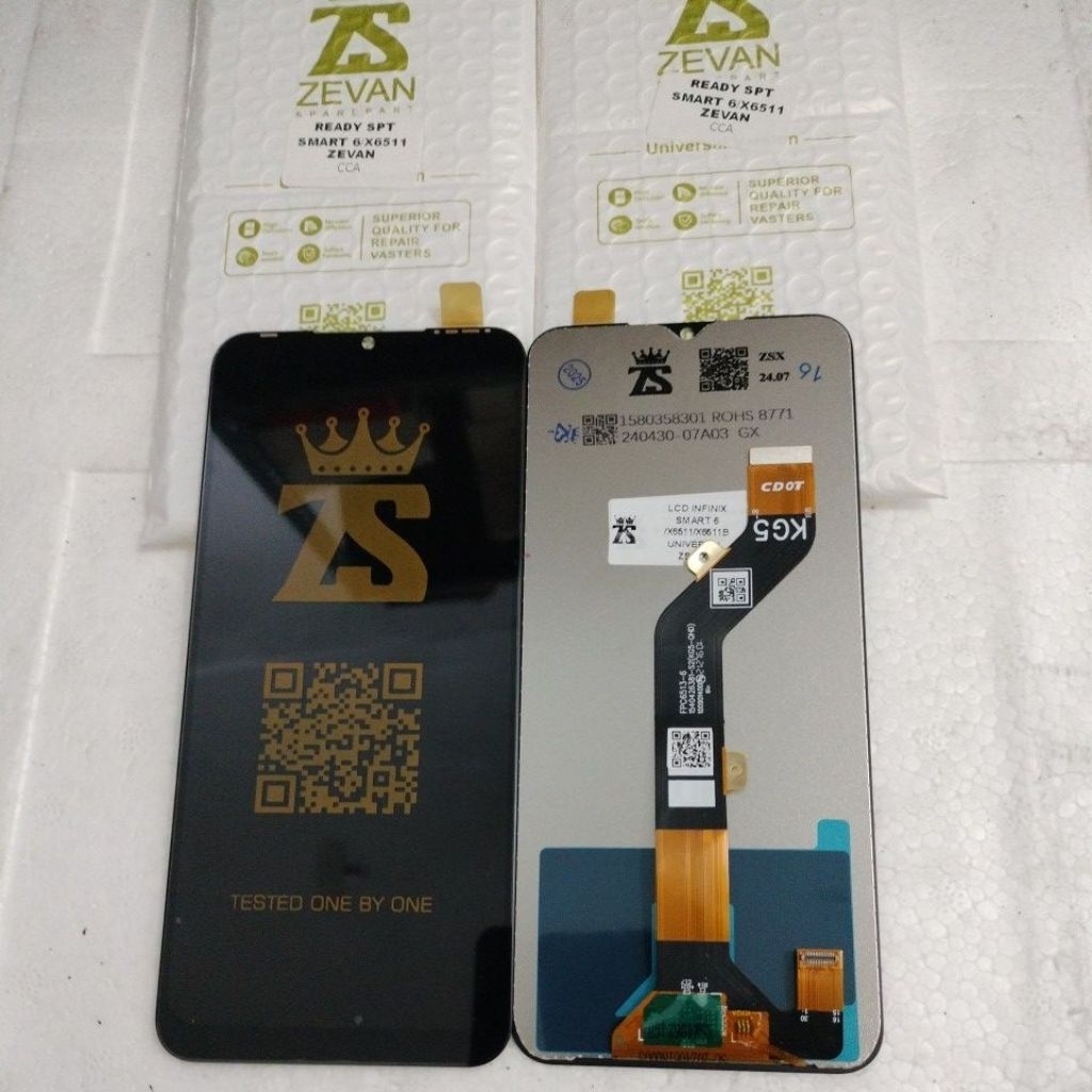 lcd infinix smart6/x6511/x6511b/x6511e/x6511c/smart 6 zevan