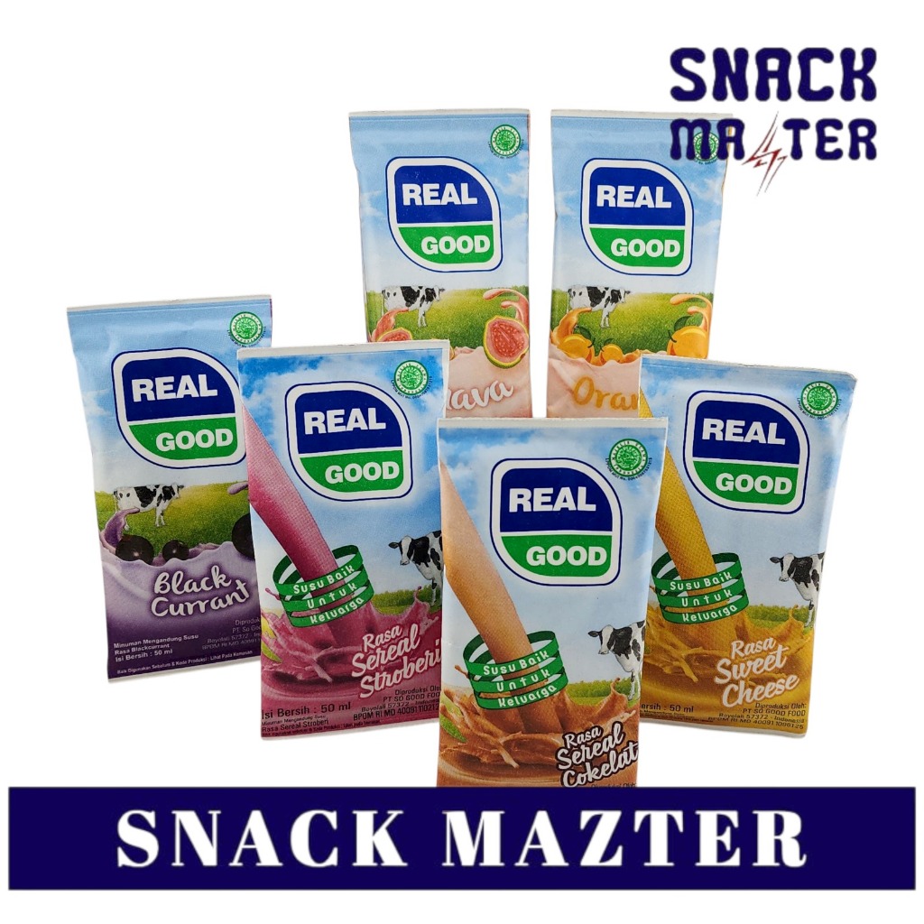 

Susu UHT Realgood / Real Good Mini - Netto 50ml