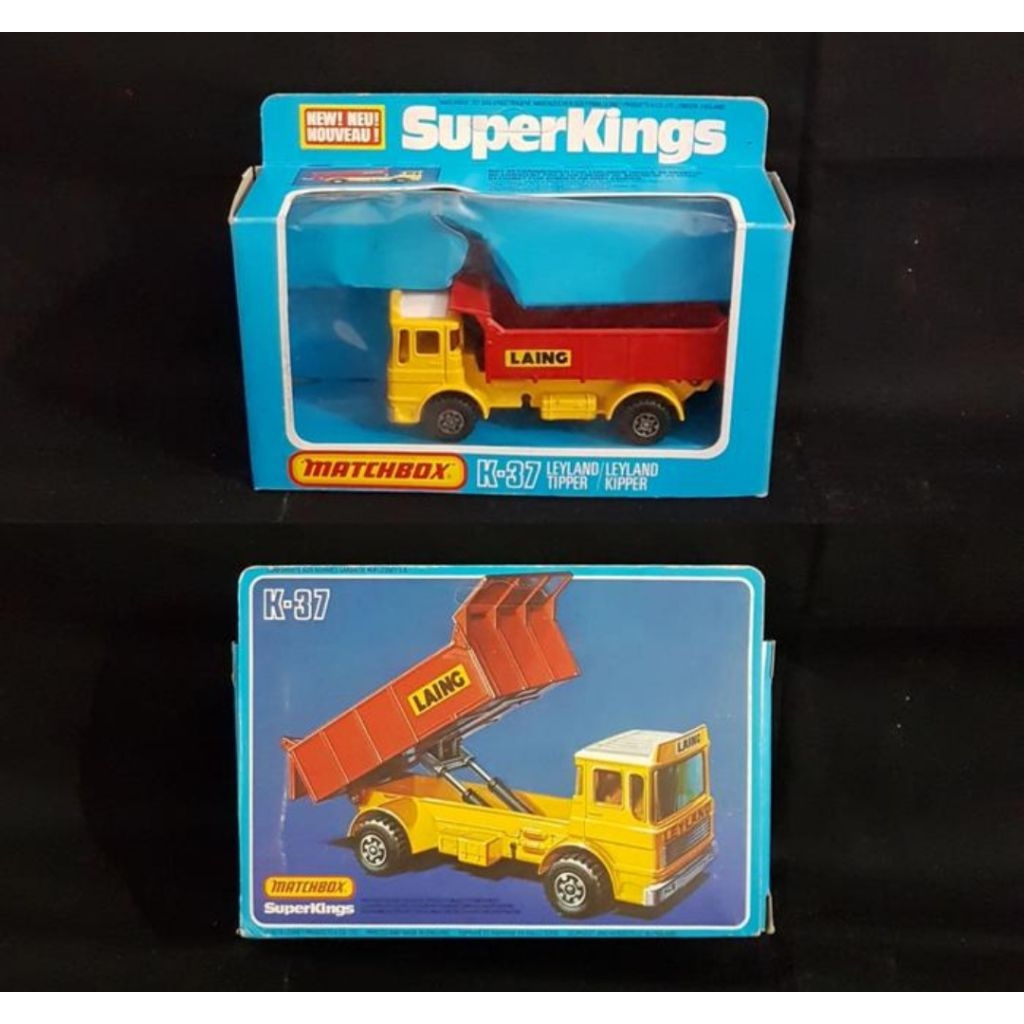 Matchbox Super Kings K37 Leyland Tipper