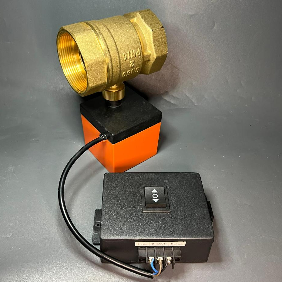 Saklar Motorized Valve Remote Motorized Ball Valve Push Button Momentary