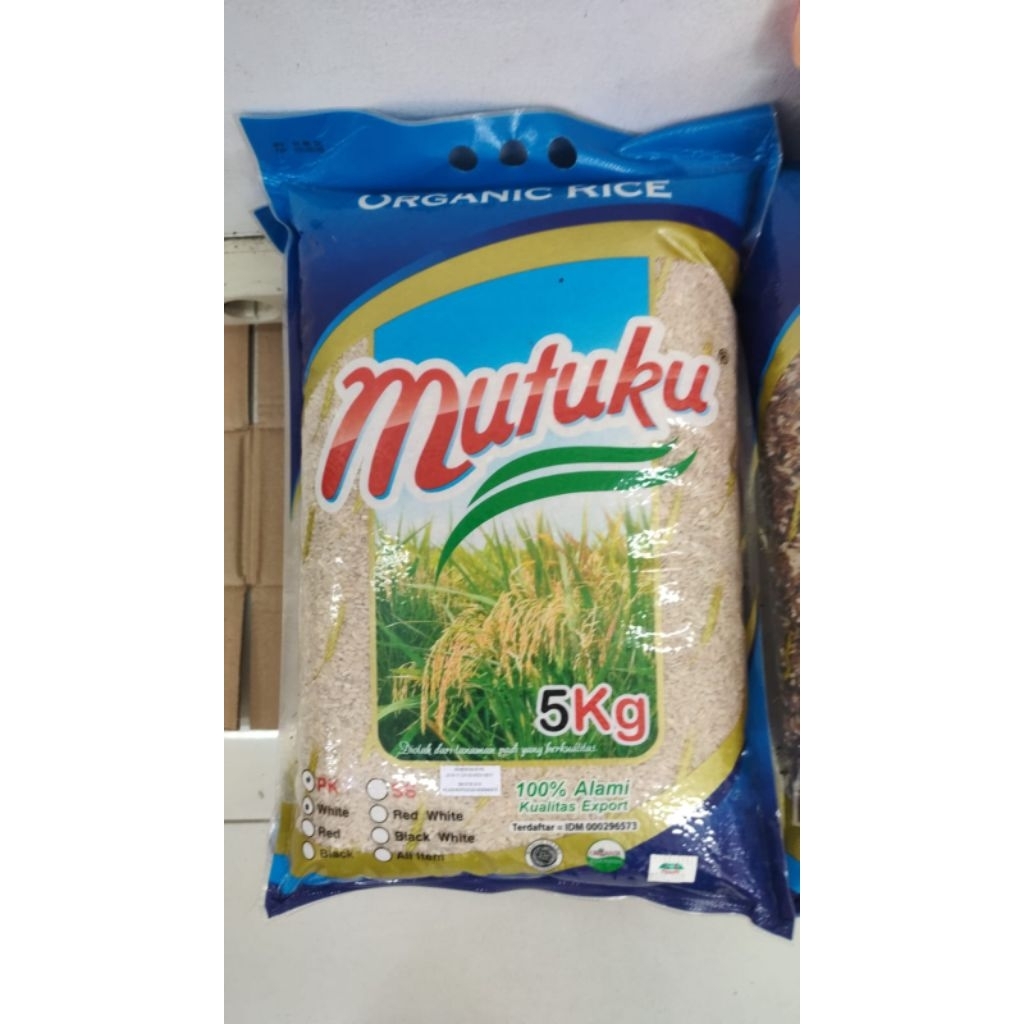 

beras mutuku organic rice 5kg