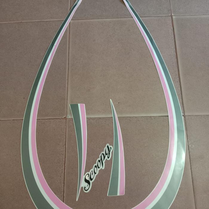 Stripping List Body Honda Scoopy Fi tahun 2010-2011