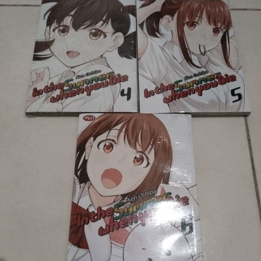buku komik in the summer when you die satuan