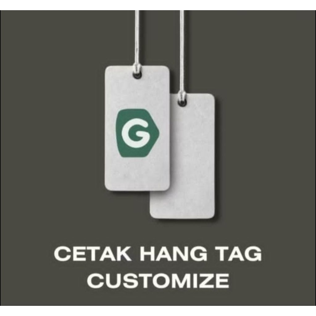 Hangtag Super Tebal 700 gsm | Hang Tag Baju Pakaian | Label | Tag Hampers Souvenir