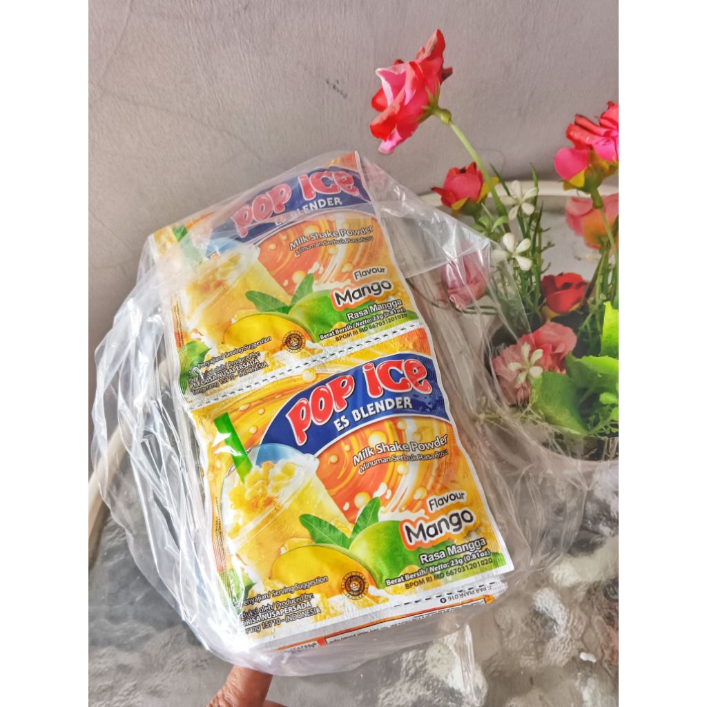 

Pop Ice Rasa Mangga 1 renceng isi 10