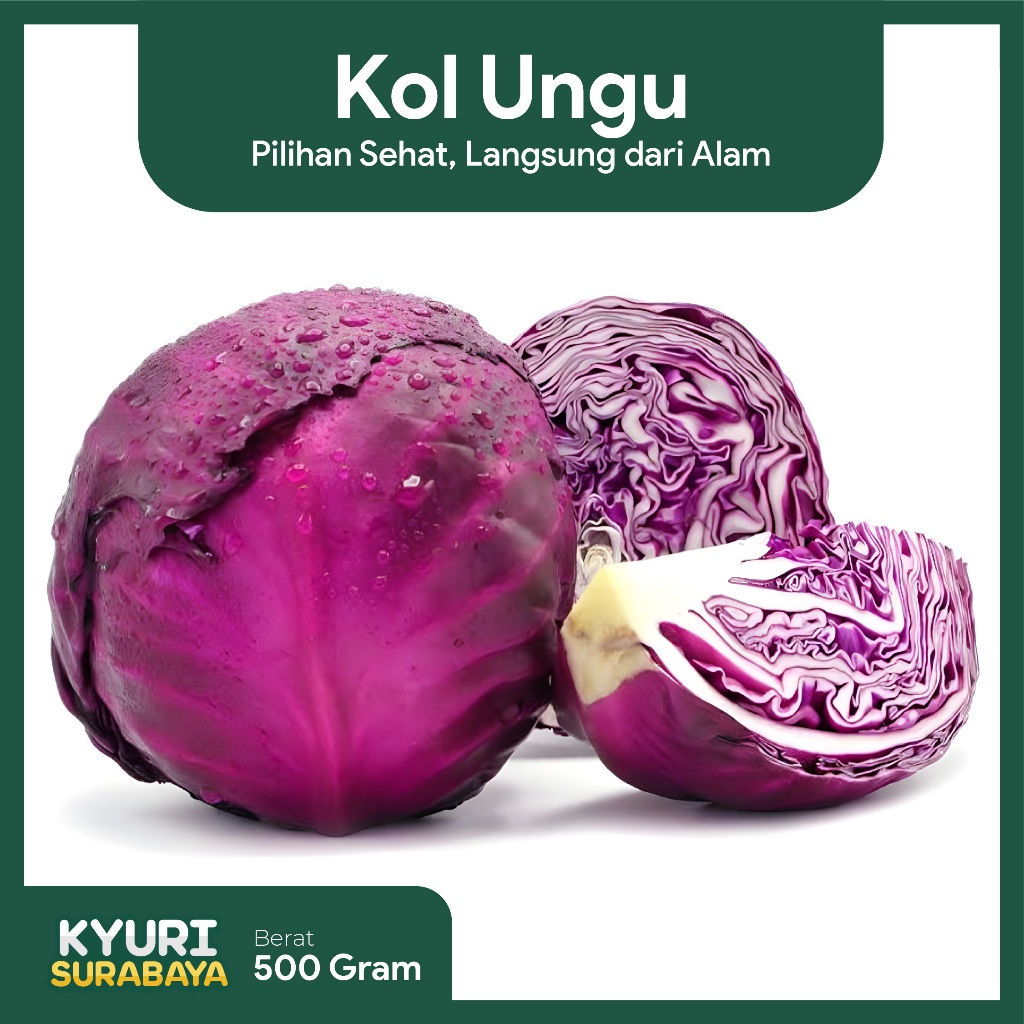 

Kol Ungu / Kubis Ungu 500gr